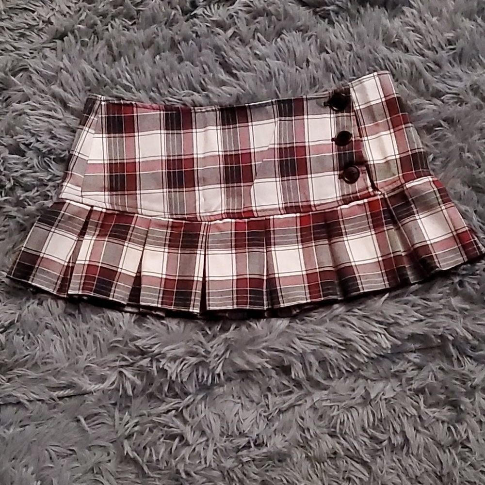 Plaid Skirt